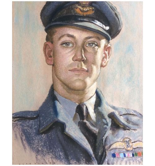 beyond-the-pale:   Alan Durman (1905-1963)  World War II RAF Spitfire Pilot Darnley Fine Art