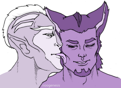 noogenesis: The more Galra tongues I draw, the more my life improves (probably).Hardcore Galra Affec