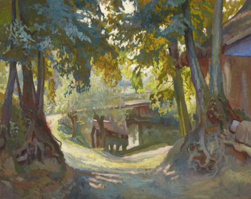 “Day in Autumn” (1908) Stanisław Kamocki (Polish;1875-1944)oil on canvasNational Museum in Kraków  