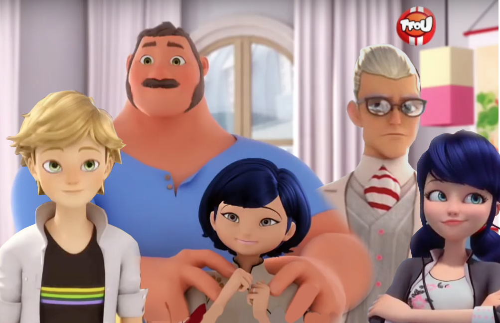 ellecim:  is a Dupain-Cheng + Agreste family portrait too much to ask for 