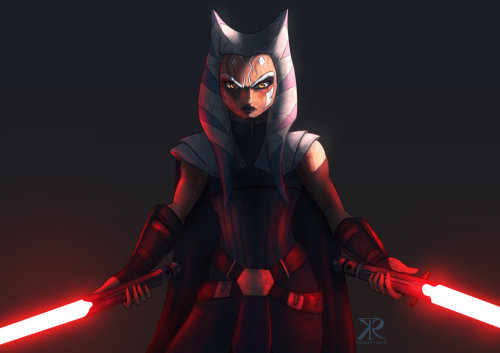 raikoh14:  raikoh14:  Was commissioned by a person on DA to make this Sith Ahsoka. BTW I’m sti