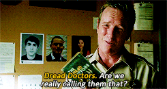 allsonargent:   Sheriff Stilinski + the supernatural ‘And I used to call myself a rational human being.’  