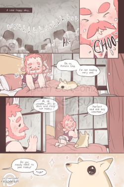 sweetbearcomic: Support Sweet Bear on Patreon -&gt; patreon.com/reapersun ~Read from beginning~ &lt;-Page 39 - Page 40 - Page 41-&gt; :)))))))) 