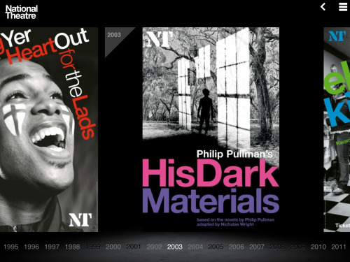 national-theatre:
“ Download our new iPad app celebrating 50 years of the National Theatre with an exclusive window into the archive.
Focusing on 50 seminal productions, it includes hundreds of production and rehearsal photographs, exclusive video...