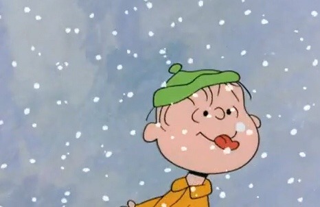 charliebrown101:Happiness is catching snowflakes on your tongue. Charles Schultz