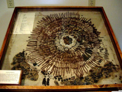 noyoucantsmokeinmycar:  Pica http://en.wikipedia.org/wiki/Pica_(disorder) “an imaginative arrangement of 1,446 items swallowed by a patient and removed from her intestines and stomach. She died during surgery from bleeding caused by 453 nails, 42 screws,