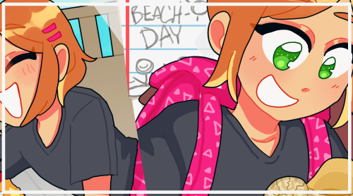 Preview of my piece for the 2wink Zine over on Twitter !!!For my piece I drew Hinata and [????] !!!!