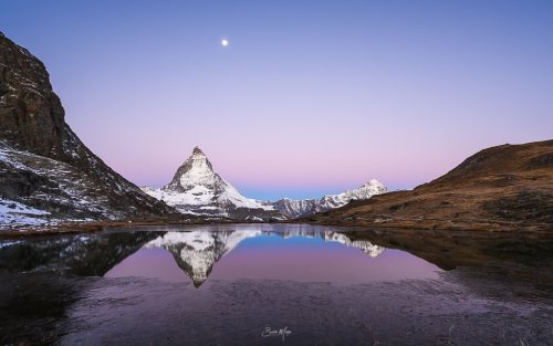 Matterhorn before sunrisee