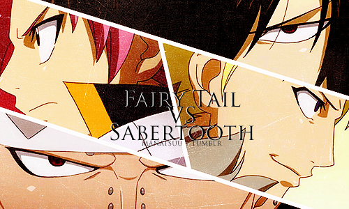 manatsuu:  Fairy Tail VS Sabertooth 