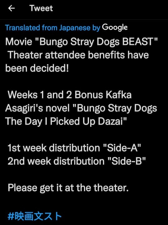 Bungo Stray Dogs Novels – English Light Novels
