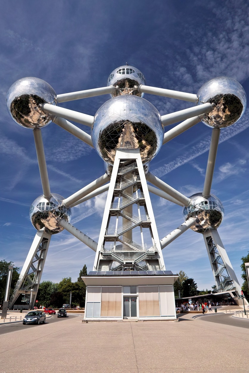 architectureland:  One of the iconic buildings for the Belgium is Atomium which is