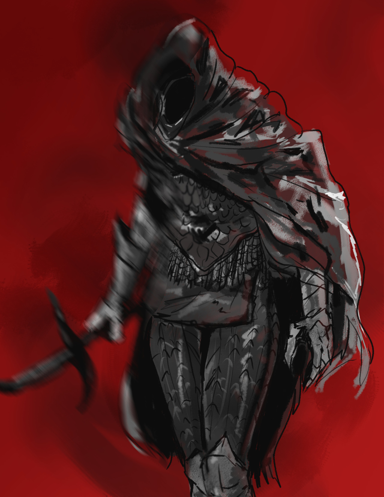 Hey so the Black Knife Assassins are some of the sexiest enemies in ELDEN RING , no you cannot change my mind.