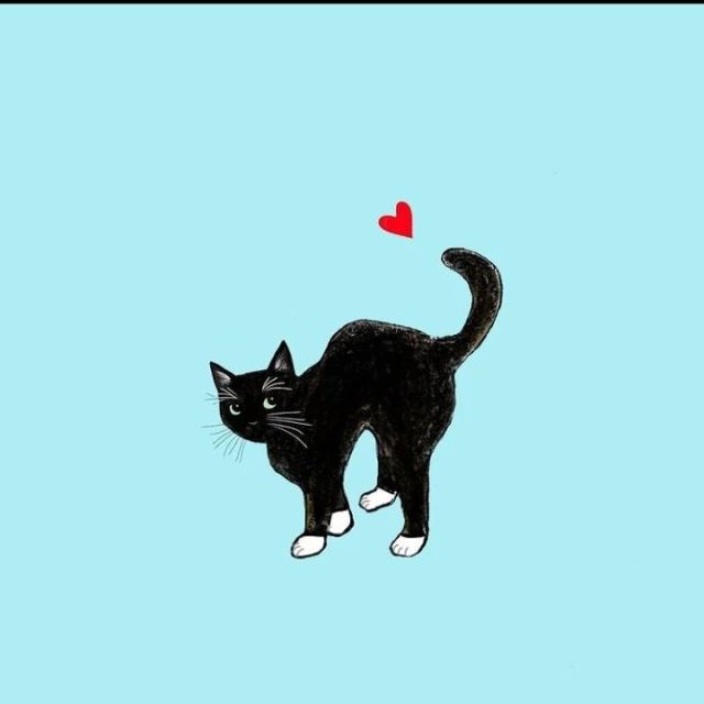 (Art by: @lag_to_lig ). #herekittykitty #catsofburbank #purrrrrrr #repost #felines #blackcatsofinstagram #meow #catswithsocks #illustration #charly #adoptdontshop #cats #spayandneuter #catpeopleunite #catsofinstagram #mozart  (at Burbank, California) https://www.instagram.com/p/Cd95duquSYx/?igshid=NGJjMDIxMWI= #herekittykitty#catsofburbank#purrrrrrr#repost#felines#blackcatsofinstagram#meow#catswithsocks#illustration#charly#adoptdontshop#cats#spayandneuter#catpeopleunite#catsofinstagram#mozart