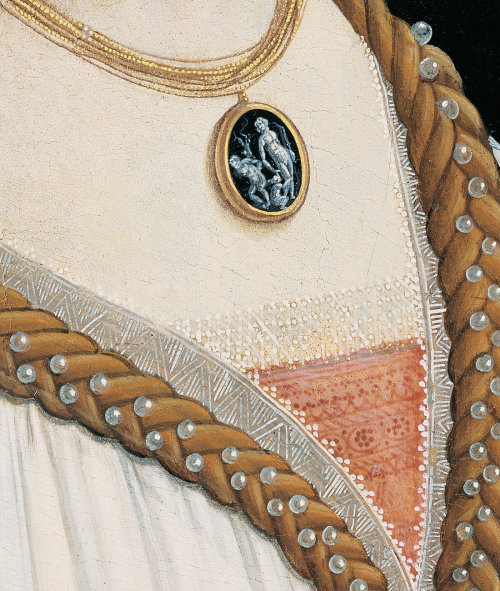 Sandro Botticelli (14451510), Detail Of "Idealised Portrait Of A Lady (Portrait Of Simonetta Vespucci