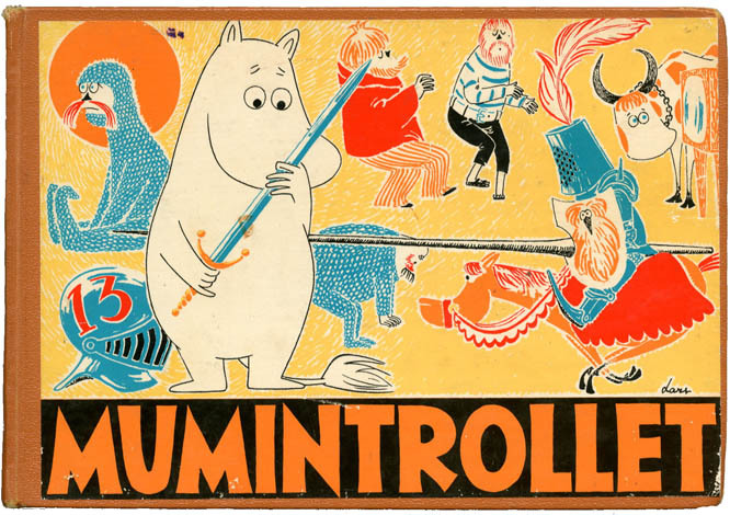 design-is-fine:  Tove Jansson, picture book series Mumintrollet, Moomin trolls, 4/1958-21/1974.