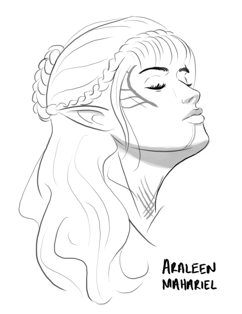 slayersangel: *Heart eyes* (I have about 20 left, so stay tuned!) Medlinya Lavellan for @aliensandel