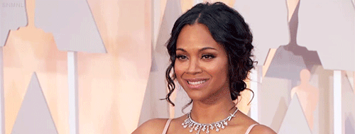 Sex Zoe Saldana on the red carpet at the Oscars pictures