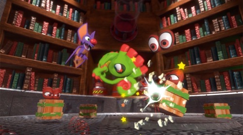 bonusstages: atomickingboo: saffronaura: More Yooka-Laylee game screenshots from latest Edge magazin