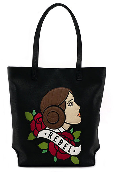 This Star Wars inspired faux leather “rebel tattoo” bag is basically everything we’ve ever wanted (a