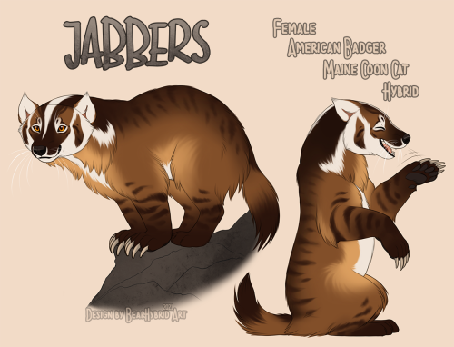 Custom character design for my lovely ραтяσи Jabbers! I was given complete artistic freedom to assig