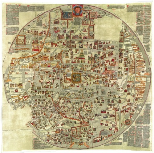 walsh-a: Thee Ebstorfer mappamundi 13th century map of the Christian World
