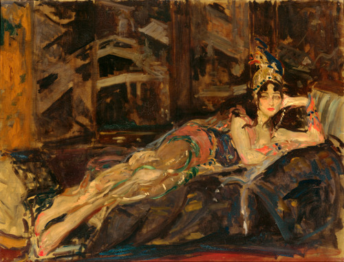 Portrait of Ida Rubinstein as Zobeide in Scheherazade by Jacques Emile Blanche, 1922