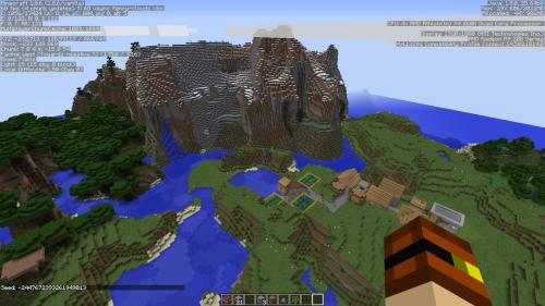 Haven’t played minecraft for months, made a new world to test overclocking with TNT and I foun