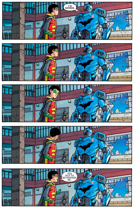 prison-mikes-bandana:  Damian wayne being a savage shit part 2