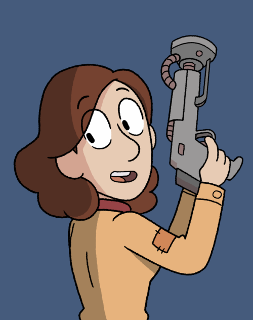 blagzdeath: “Don’t worry it’s just a torch.“  Redraw from a panel 