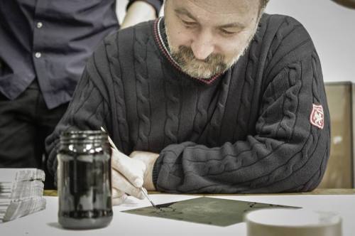 Workshops in printmaking with Jurij Jakovenko. Or ‘How to turn on the head functioning of the 