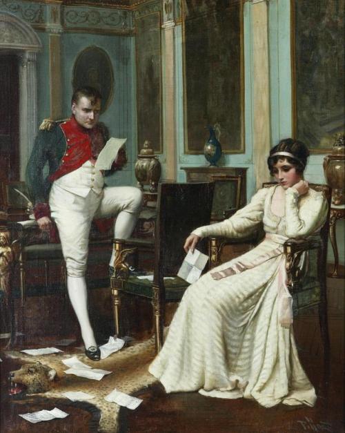 Napoleon and Josephineby Harold H. Piffard (1867–1938)