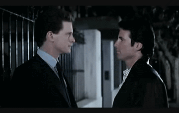 classicmoviesseriesandmore:  Colin Firth  as Adrian LeDuc and   Hart Bochner  as Jack Carney  in Apartment Zero (1988) 