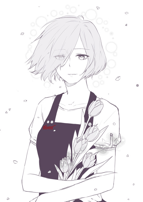 paa-kaa:Streamed 30 mins ago. Touka is so beautiful….*cries* Maybe i will do a Kaneki Ver.?