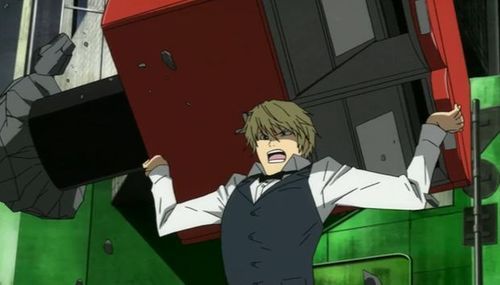 rainbowfizzydrop:  “I hate violence” YEEEEAH. OKAY, SHIZUO.  YOU TOTALLY  HATE VIOLENCE  SO MUCH  WHATEVER YOU SAY, BABE  I BELIEVE YOU. 