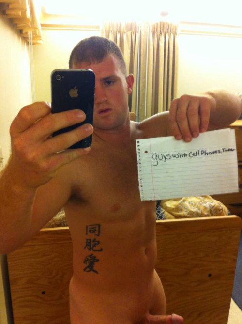 sextinguys:  Sexy U.S. Marine Steven Hollingsworth shows off his muscular body, cock, and sexy butt. I am forever greatful of you Mr. Steven! You submitted to gwcp and continue to sext me! His other post: Here You are the most handsome Marine I have ever