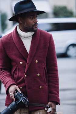 gentlementools:  Karl-Edwin Guerre showing some proper style