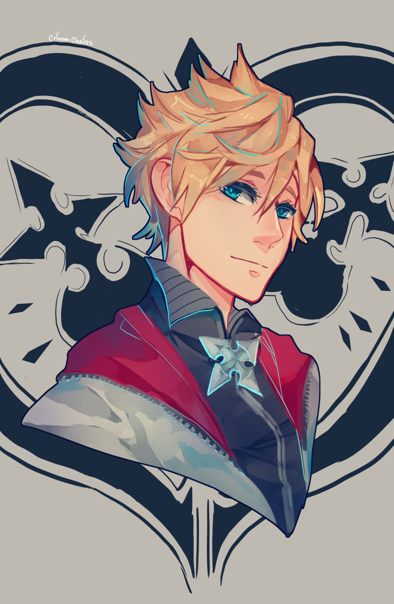 crimson-chains:Axel and Roxas who I love a lot ^^