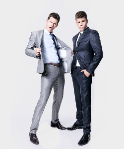 hotfamous-men:  Max and Charlie Carver