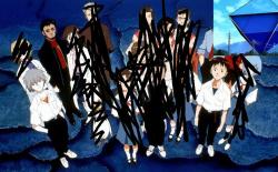 Pradalevi:  Pundercracker:  The Entire Cast Of Neon Genesis Evangelion As Presented