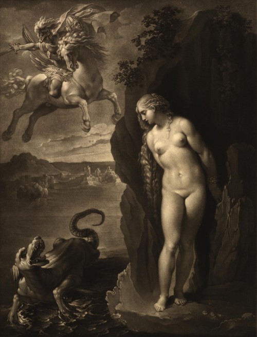 the-evil-clergyman:Andromeda and Perseus by Johann Peter Pichler (1790′s)