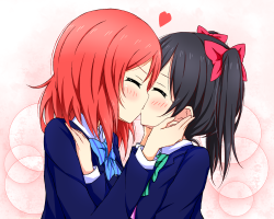 yurimother:  Original: ラブライブ！キスリレーArtist: カラモネーゼ＠紅楼夢A-15