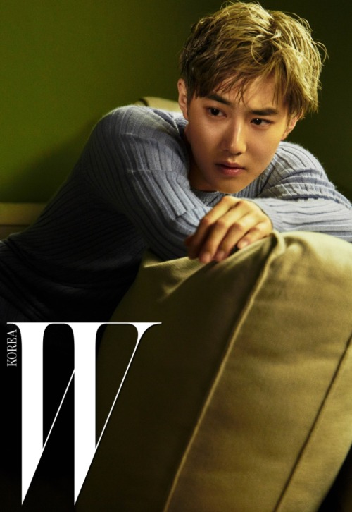 EXO Suho - W Magazine July Issue ‘16