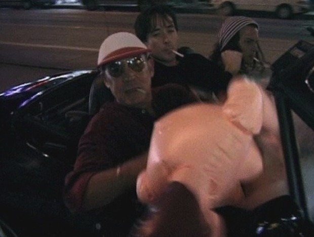 beautifulandscary:  Hunter S. Thompson, John Cusack and Johnny Depp