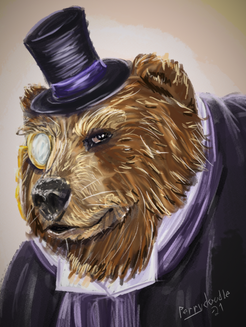 Moneybags the Bear (from Spyro?)Ok&hellip;. so this wasn’t SUPPOSED to be moneybags, this was a DnD 