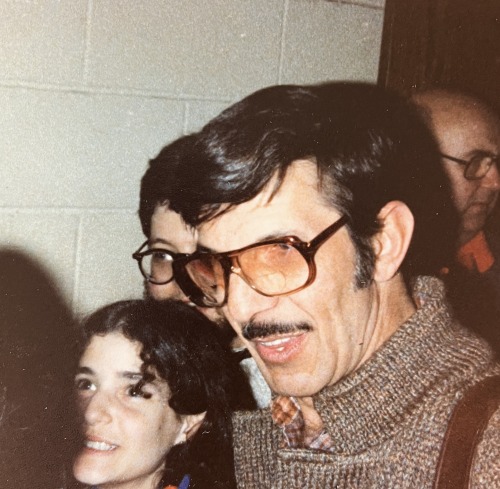 @vulcanspacedragon Took Me Two Months After You Asked, But I Found The Pics Of Me Kissing Leonard Nimoy