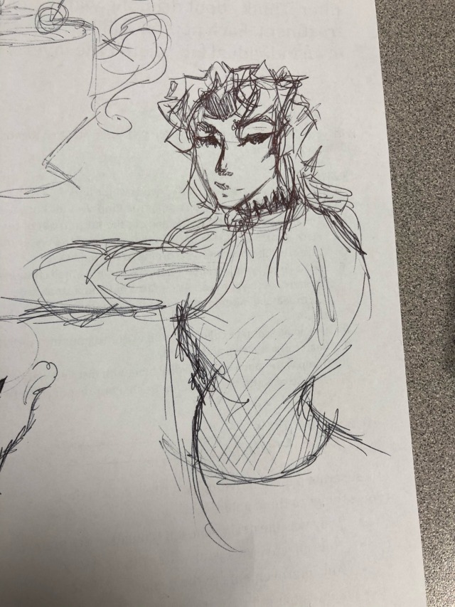 emmappelle:My recent workClass doodles 