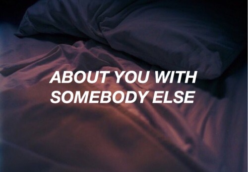 strippedtears:  somebody else // the 1975