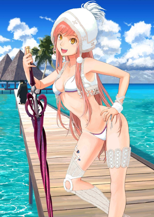 animeandcatholicism: tower-of-avalon: i-scream-for-fate: Saber Medb for the Servant Summer Festival 