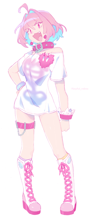 idoodlez:Redraw of older Riamu fanart I did years ago!Left is Old - Right is New