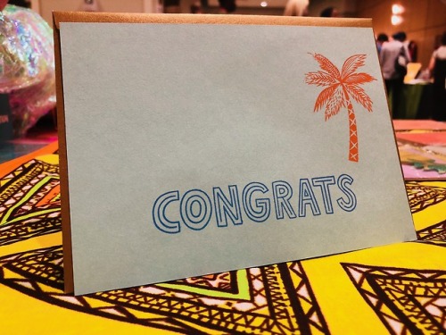 Another featured fave returning to the Colored Girls Hustle Marketplace is Cards by De. Sade (also g